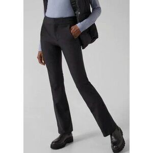 Athleta Stellar Flare Trouser High Rise Black-sz 10